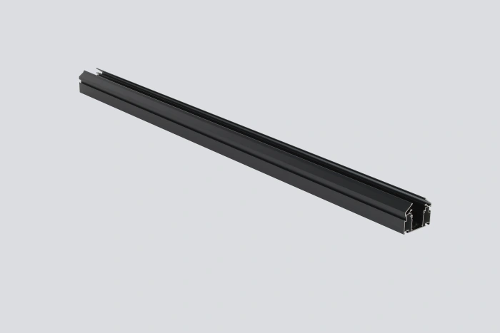 Встраиваемый трек 220V в натяжной ПВХ потолок Crystal Lux CLT 0.135 01 L2000 BL
