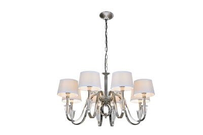 Подвесная люстра iLamp Opera 82177/8 Хром