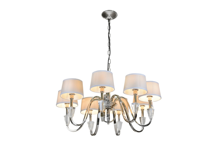 Подвесная люстра iLamp Opera 82177/8 Хром