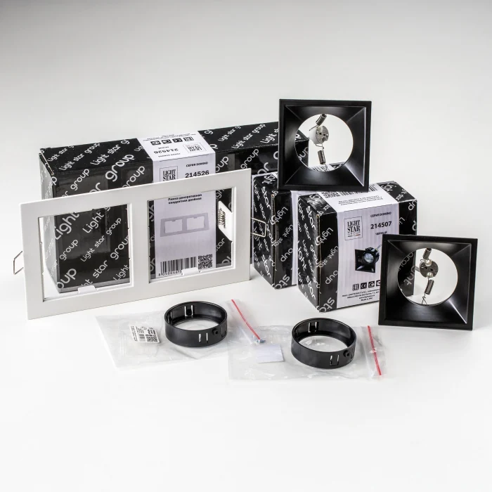 Комплект со светильником Lightstar Domino D5260707BMOD