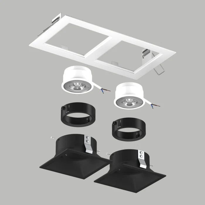 Комплект со светильником Lightstar Domino D5260707BMOD