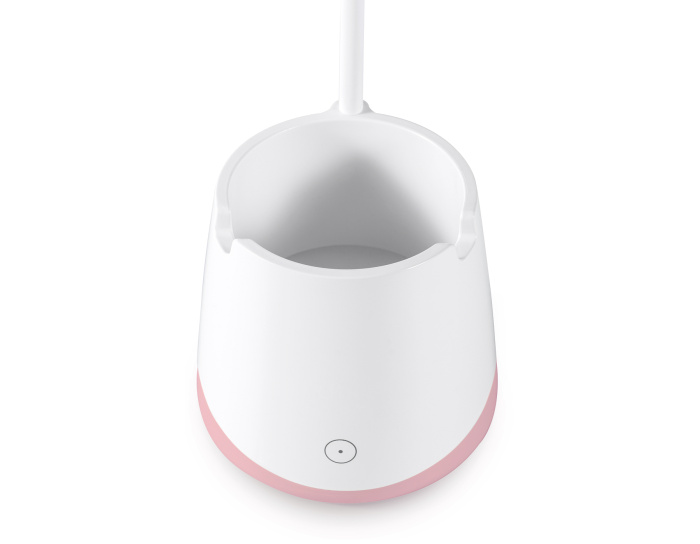 Светодиодная настольная лампа с аккумуляторной батареей, USB-проводом и канцелярским стаканом Ambrella light DE565