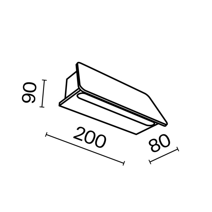 Светильник настенный Maytoni Trupp O429WL-L6GF3K