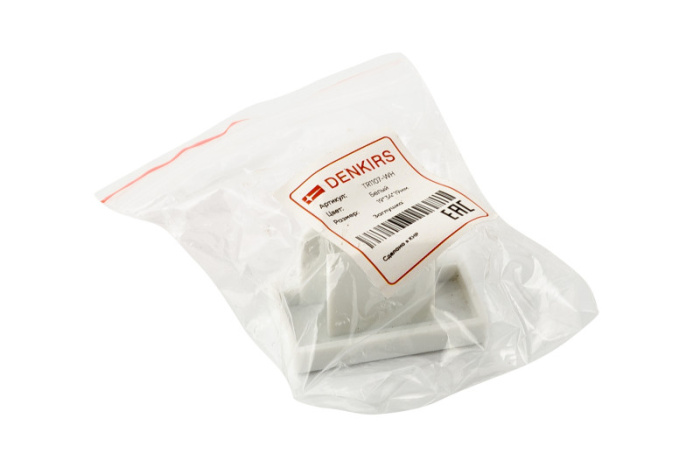 Заглушка Denkirs DK Track White TR1107-WH