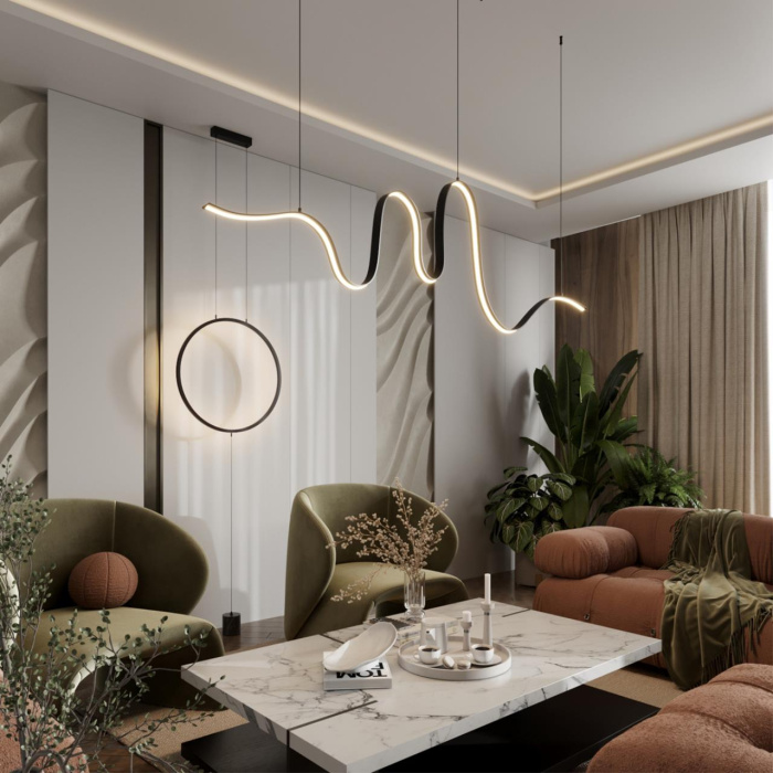 Подвесной светильник Odeon Light Teo 7022/27FL