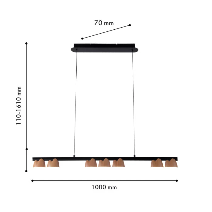 Подвесная люстра Favourite 4266-7P