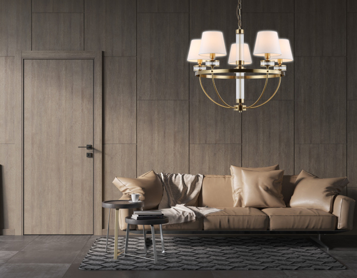 Подвесная люстра с абажурами Ambrella light LH71251