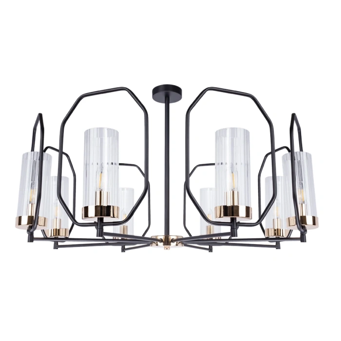 Люстра потолочная Arte Lamp CELAENO A7004PL-8BK