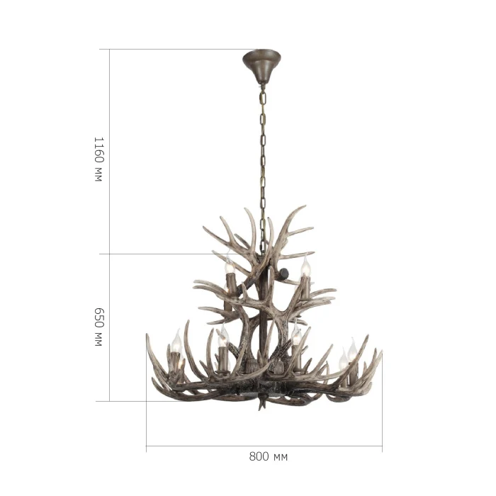 Люстра подвесная CORNA ST LUCE SL154.703.12