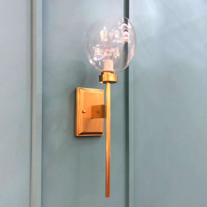 Бра Cloyd CASSADY-B W1 / выс. 49 см - латунь (арт.20113)