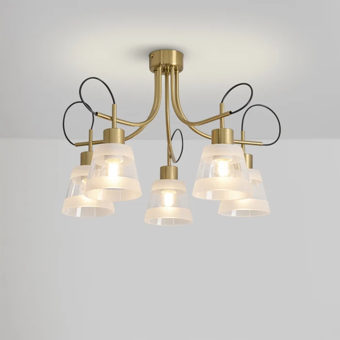 Потолочная люстра Freya Caramel FR5522PL-05BS