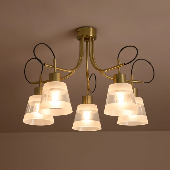Потолочная люстра Freya Caramel FR5522PL-05BS