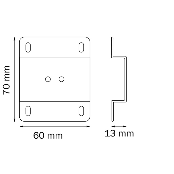 Планка крепежная к треку PRO для монтажа в натяжной потолок Teta Lightstar 505170
