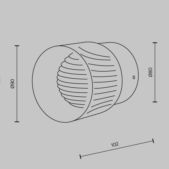 Настенный светильник Maytoni Sacramento MOD480WL-L6BS3K