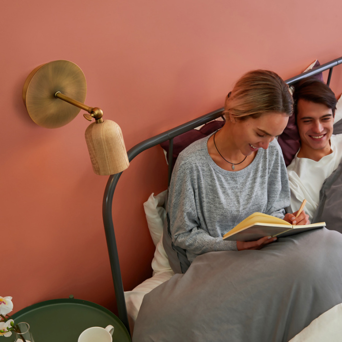 Бра PORI Dark wood ImperiumLoft