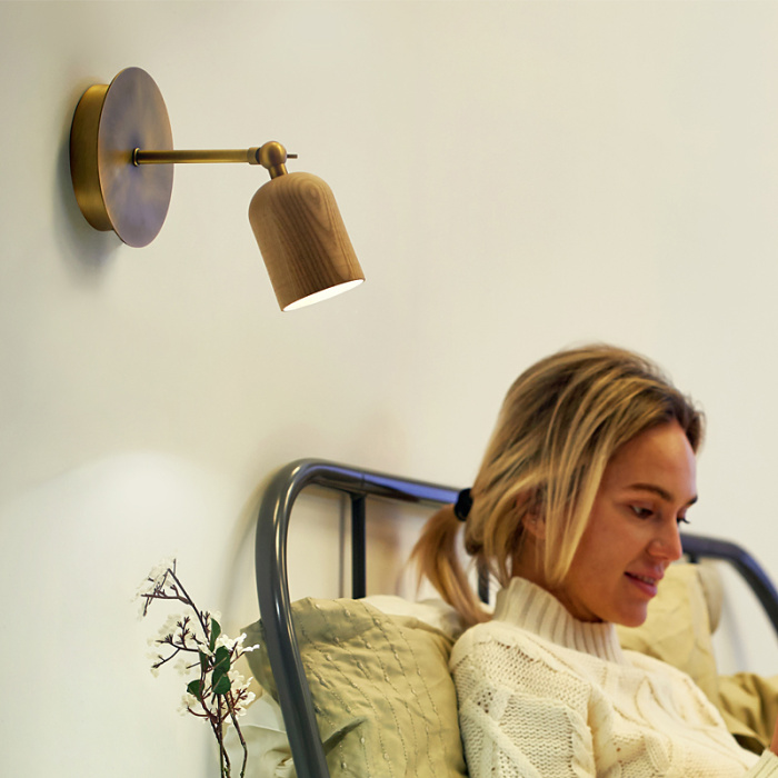 Бра PORI Dark wood ImperiumLoft