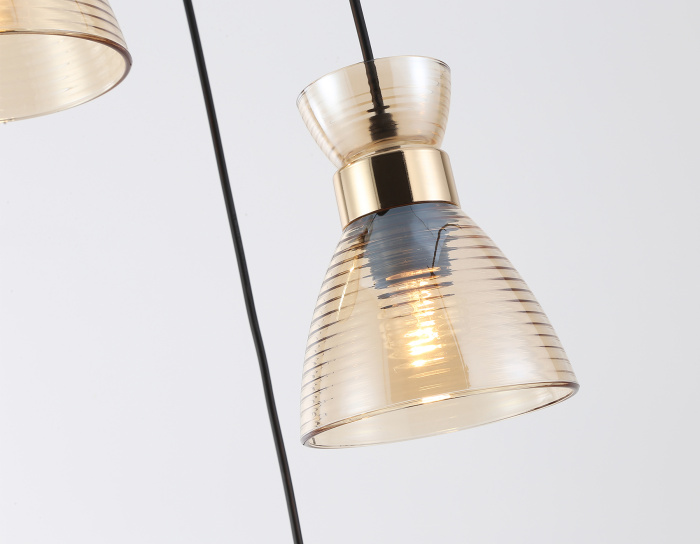 Светильник подвесной со стеклянными плафонами TRADITIONAL AMBRELLA LIGHT TR3405