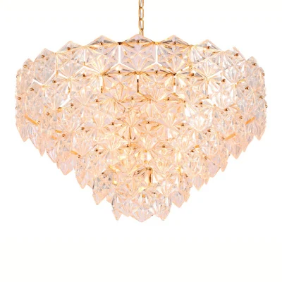 Люстра Cloyd GRADUAL-A C12 / Ø80 см - золото (арт.10324)