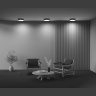 Потолочный светильник Maytoni Zon C032CL-36W4K-RD-B