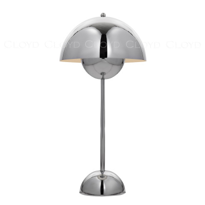 Настольная лампа Cloyd ERMA-B T1 / выс. 50 см - хром (арт.30132)