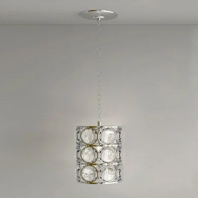 Подвесной светильник Cloyd VALENT P1 / Ø22 см - хром (арт.10580)