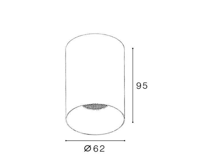 Светильник накладной Italline IT02-027 white 3000K