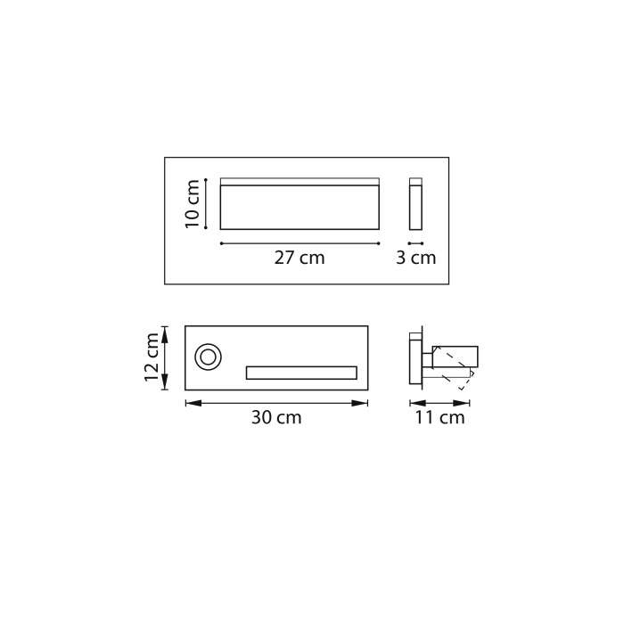 Бра Muro Lightstar 808556