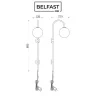 Бра Belfast Bryson 85043-1W BR MT
