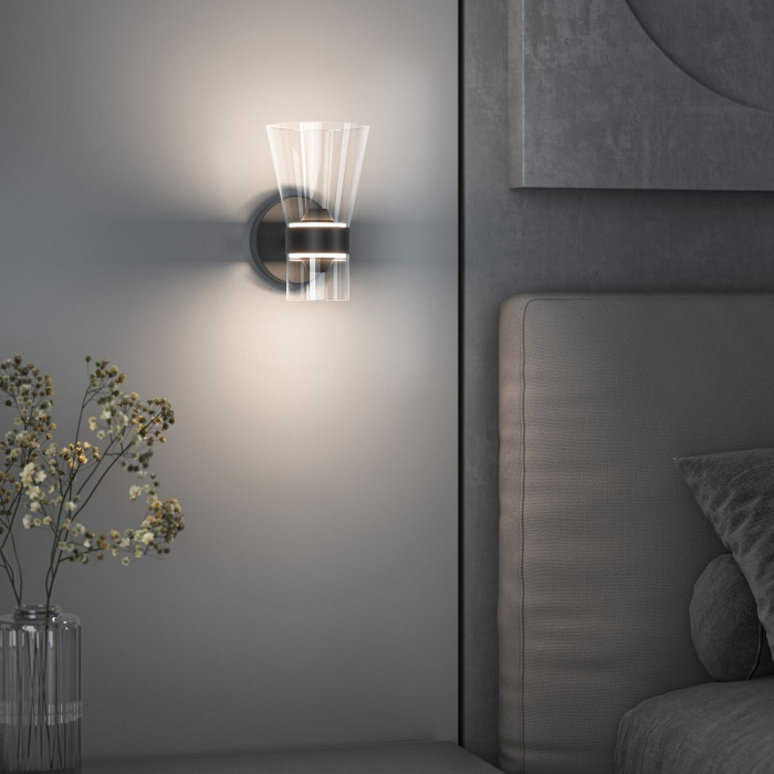 Бра Eurosvet Vial 201053 LED черный