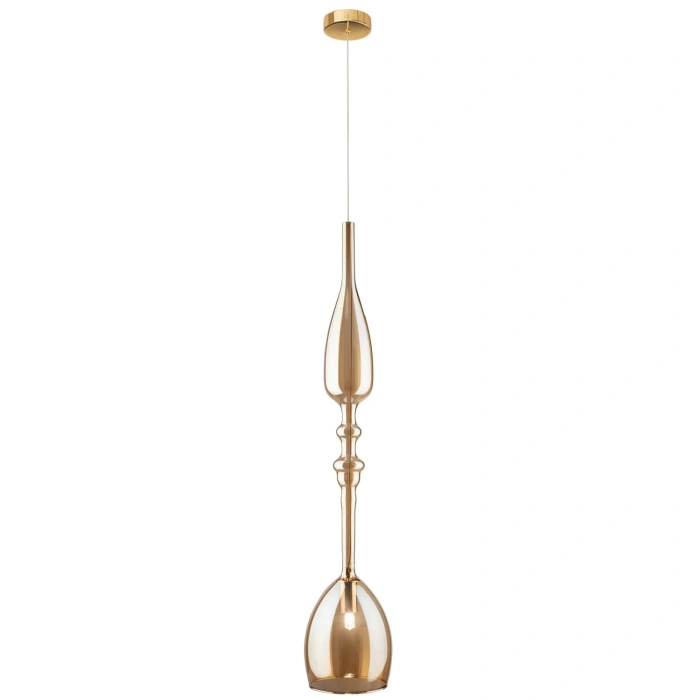 Светильник подвесной Crystal Lux LUX NEW SP1 C AMBER
