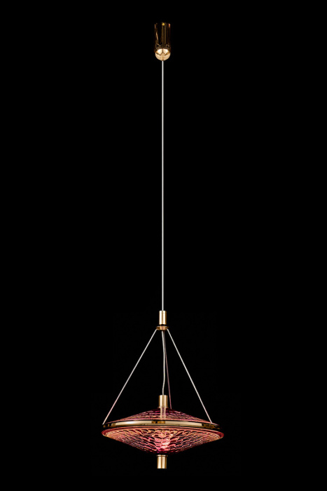 Подвесной светильник Leon Chantale LE3027/1S GD/PU