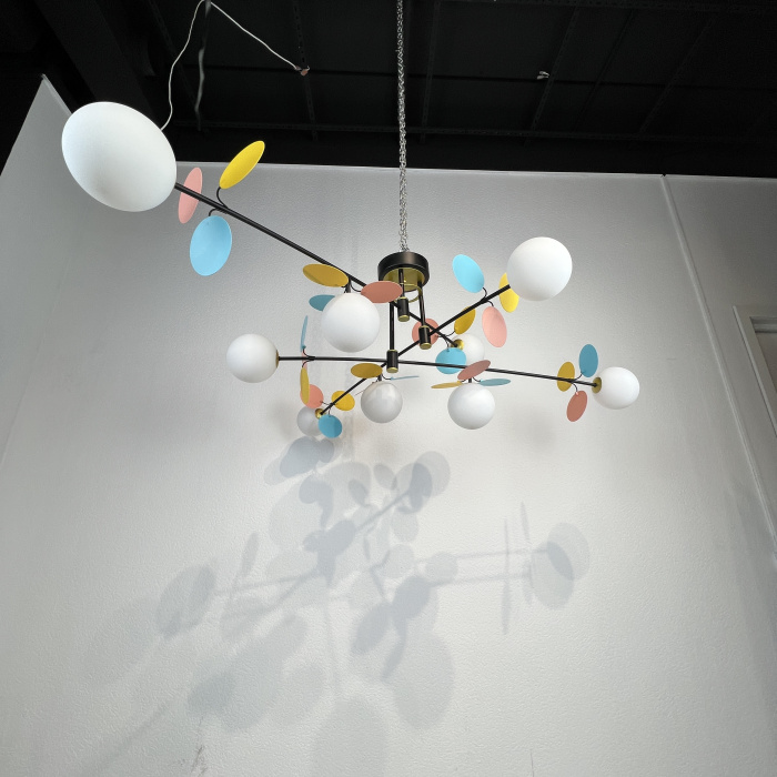 Потолочная люстра MATISSE B D120 Black Multicolor ImperiumLoft