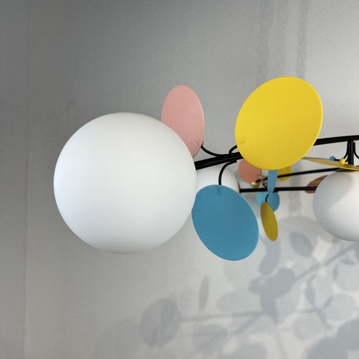 Потолочная люстра MATISSE B D120 Black Multicolor ImperiumLoft