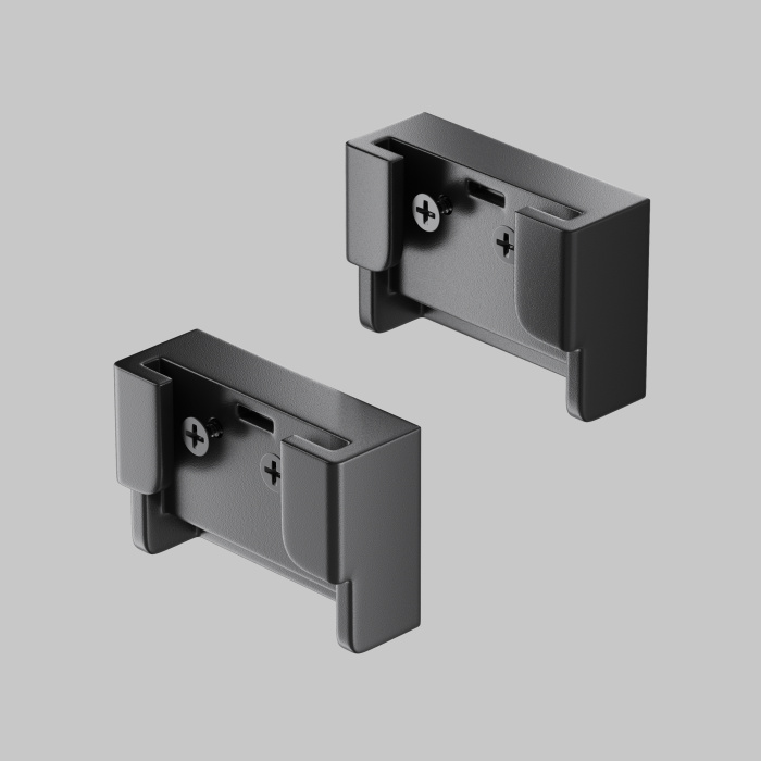 Заглушка двойная Parity черная, 2 шт Maytoni TRA130BECDuo-B