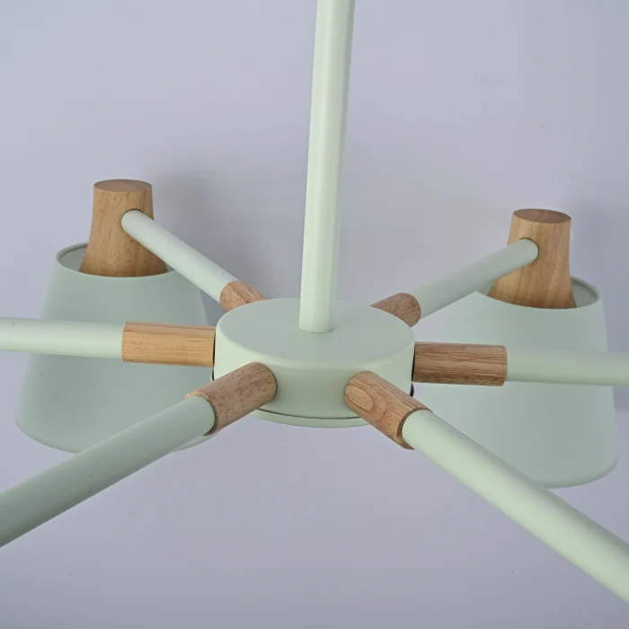 Потолочная люстра на штанге NATURA A BLUE 6 ImperiumLoft