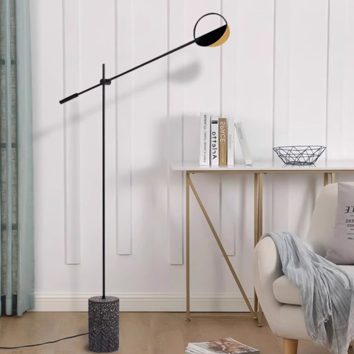 Торшер BOLIA LEAVES black ImperiumLoft