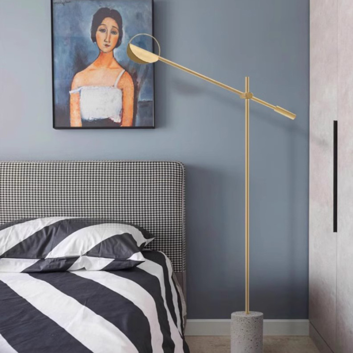 Торшер BOLIA LEAVES black ImperiumLoft