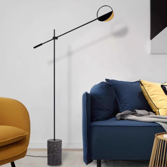 Торшер BOLIA LEAVES black ImperiumLoft