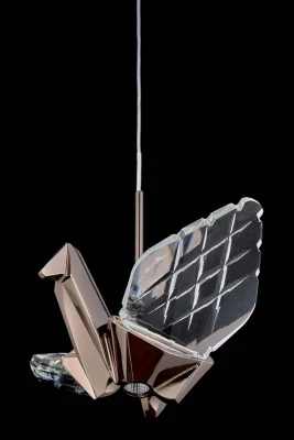 Подвесная люстра Leon Alma LE7706/17 Black Chrome