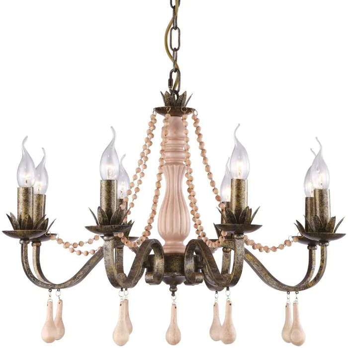 Люстра подвесная Arte Lamp ROSARIO A1832LM-8GA
