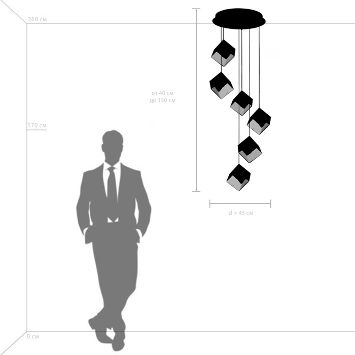 Подвес Qubica Lightstar 805569