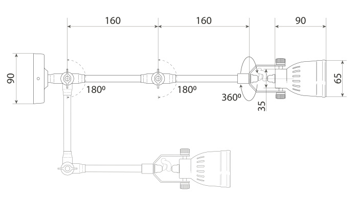 Светильник настенный Covali WL-51691