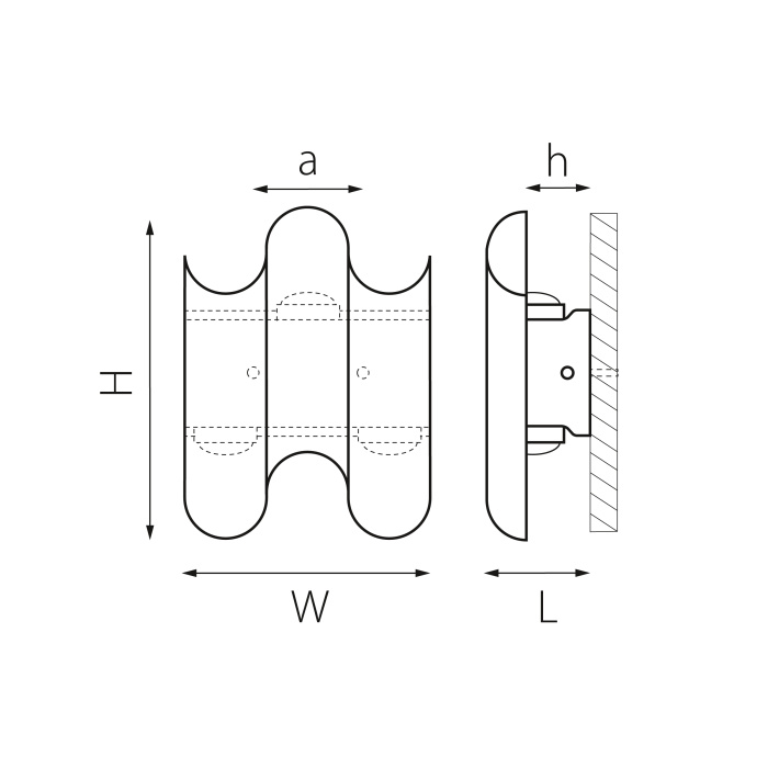 Светильник светодиодный уличный Bosso Lightstar 341333