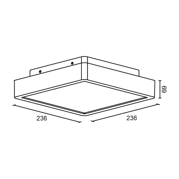 Накладной светильник Ledron 5774A-LED
