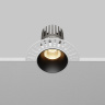 Встраиваемый светильник Maytoni Dip DL124-10W-3K-TRS-B