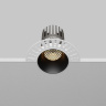 Встраиваемый светильник Maytoni Dip DL124-10W-3K-TRS-B
