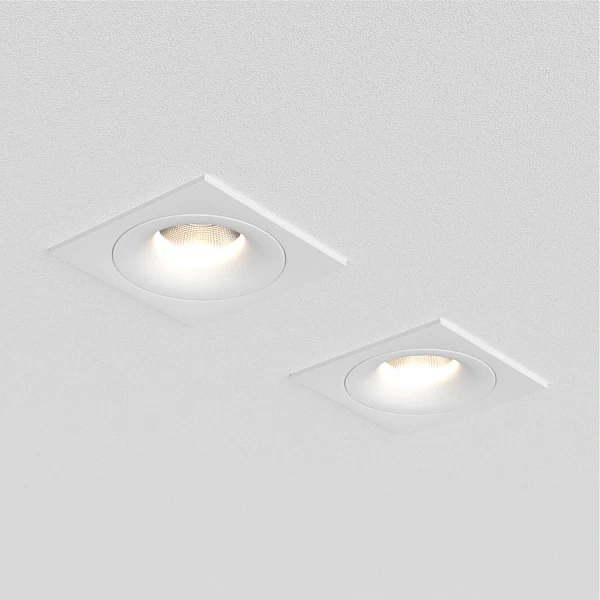 Встраиваемый светодиодный светильник Ledron LOFT SQ White