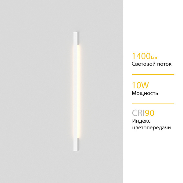 Настенный светильник Ledron RAILING 1300 White