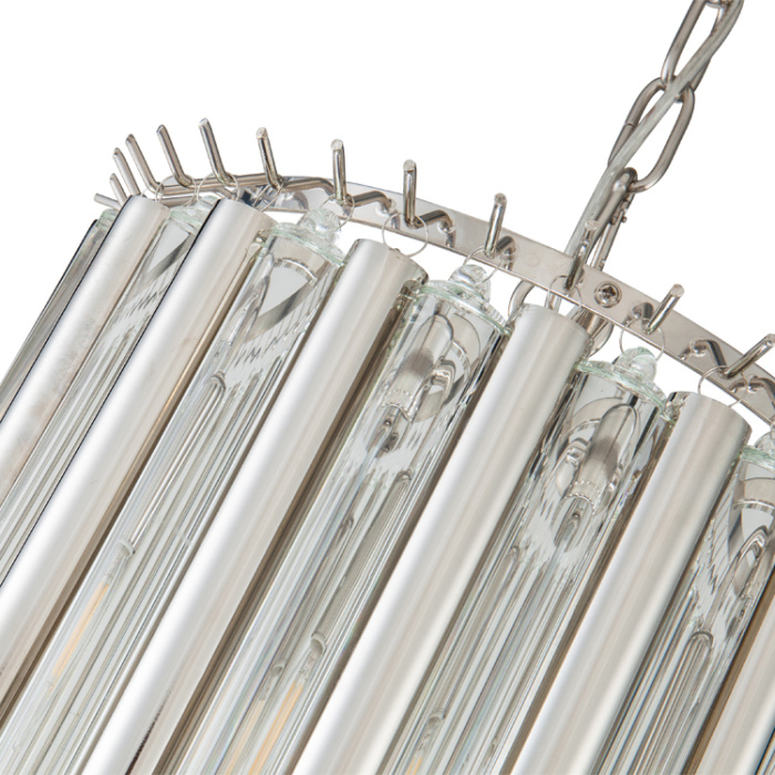 Подвесная люстра Delight Collection Gigi KM0931P-7 nickel