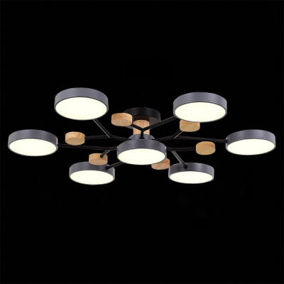 Светильник потолочный Серый/Серый LED 7*12W 3000K/4500K/6000K SLE6006-702-07